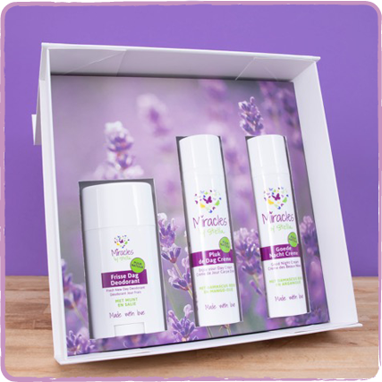 Giftset Pure Face Favorites - 100% natural & vegan facial cleaning -  Miracles by Stella